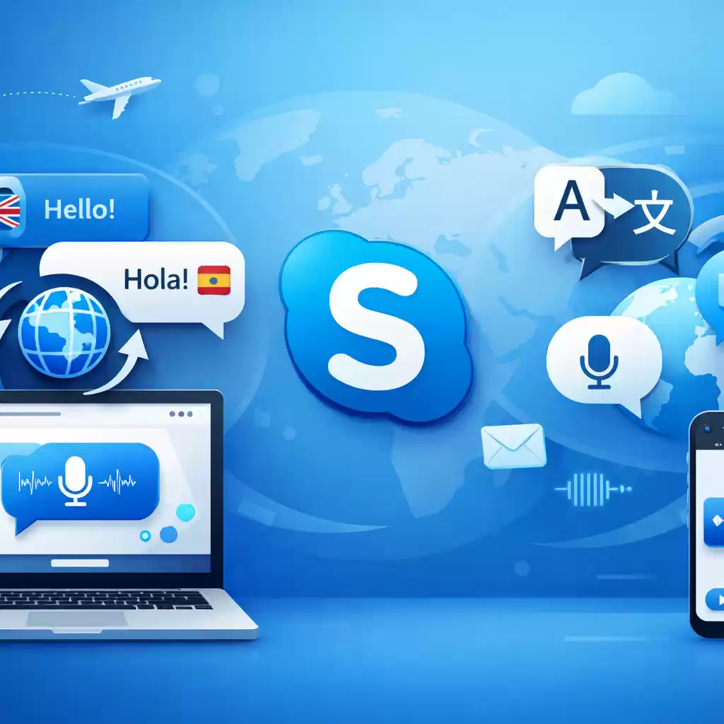 Skype聊天能翻译，语言不通也能畅快聊，skype能发语音消息吗