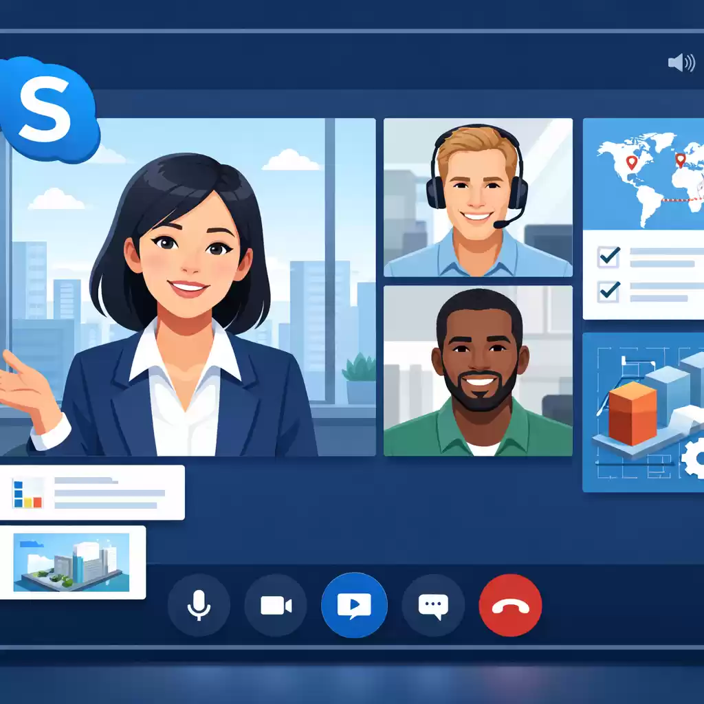 跨国合作靠Skype聊天，项目细节聊得明明白白，skype和外国人聊天-Skype官网