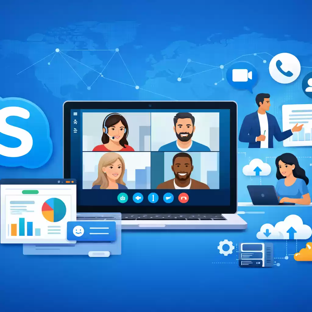 Skype在远程团队协作中的应用场景，skype原理-Skype官网