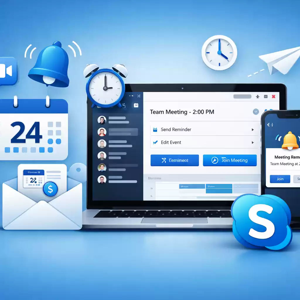 Skype支持的会议通知设置全攻略,skype发会议邀请-Skype官网