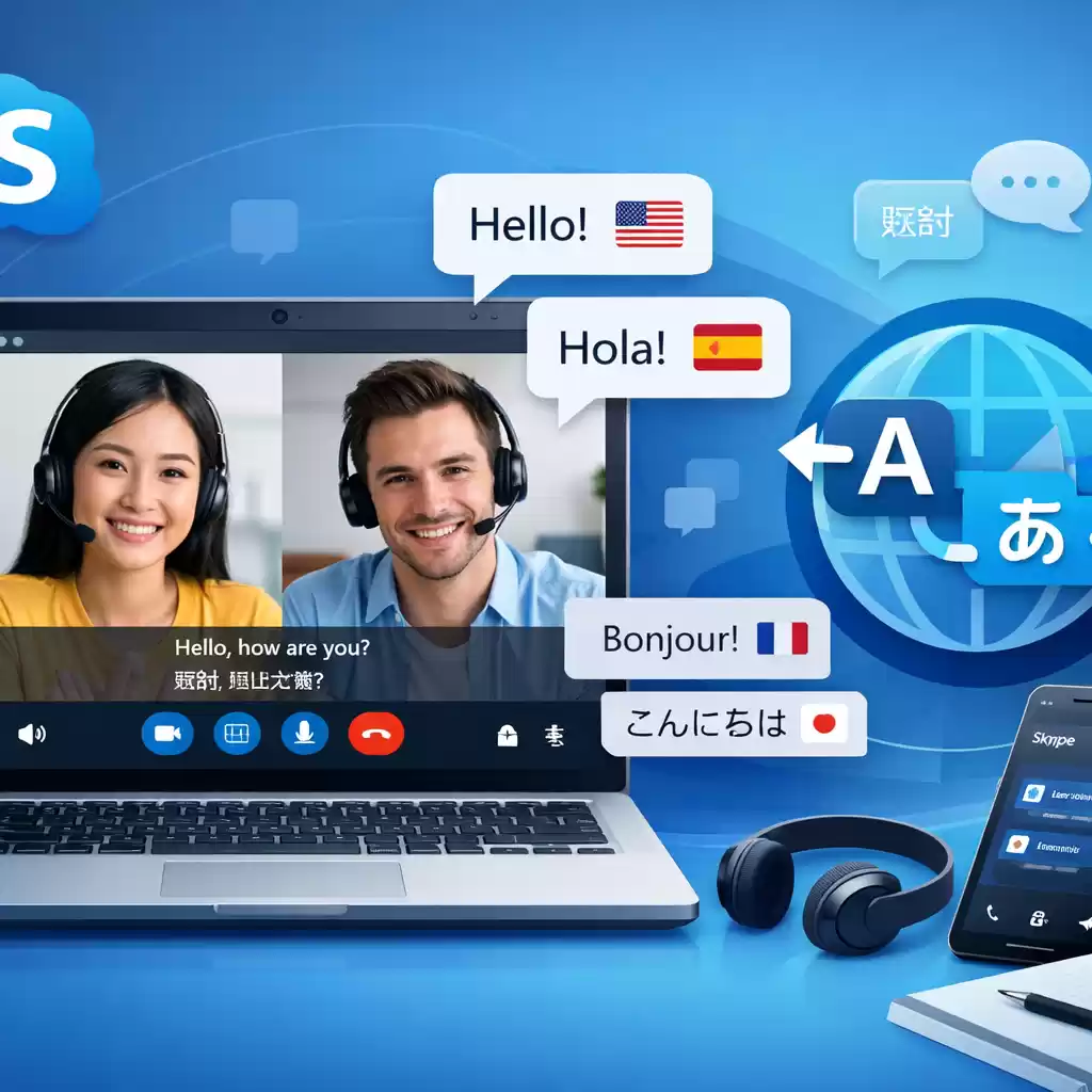 Skype支持的多国语言字幕实时翻译技巧，skype实时翻译工具-Skype官网