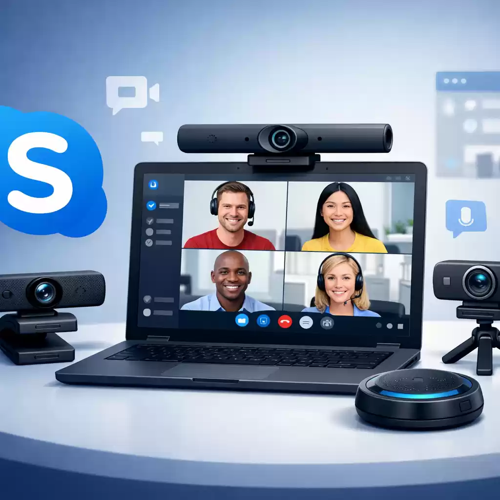 Skype支持的最佳摄像头硬件推荐,skype能不能用