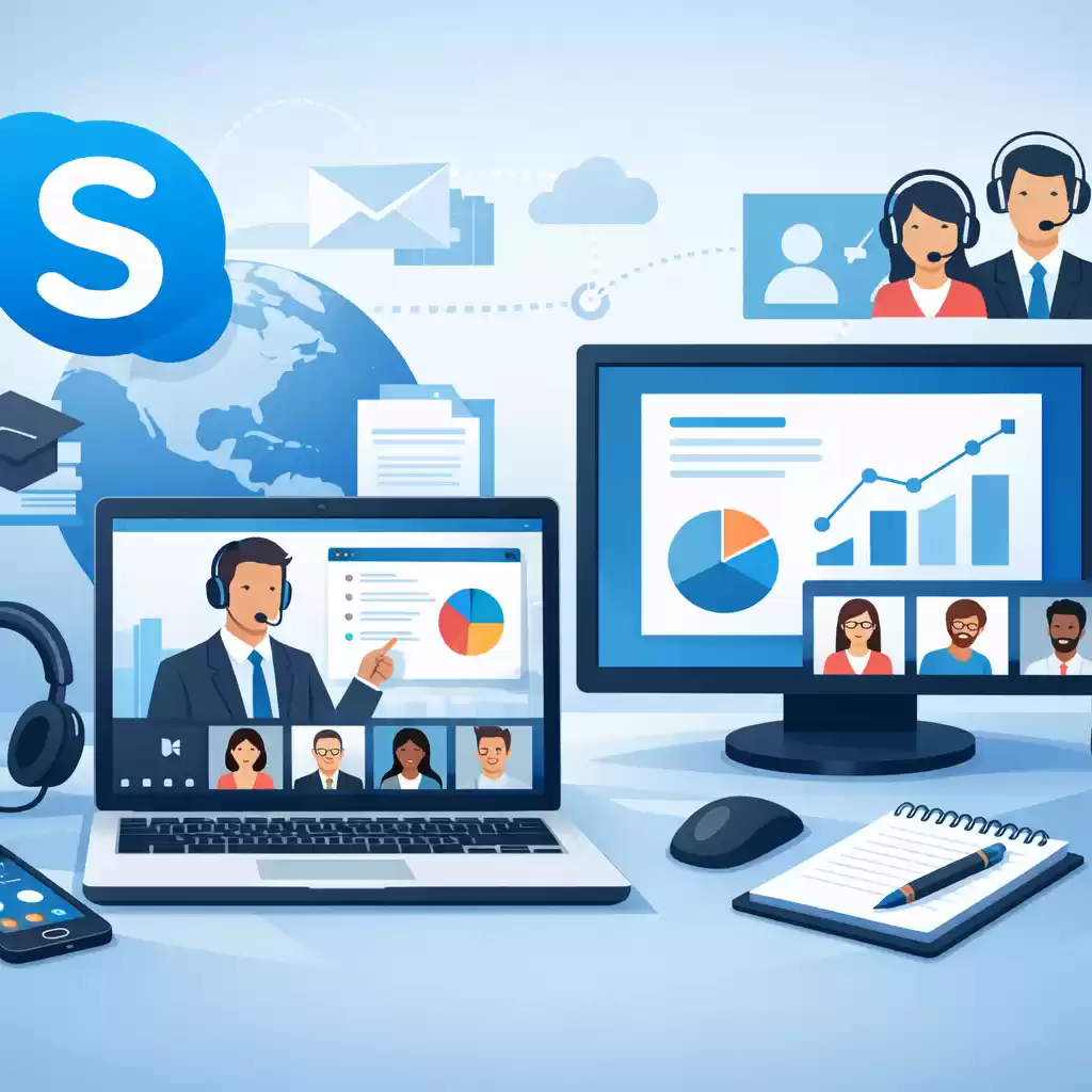 Skype支持的远程培训方案详解,skype for business教程