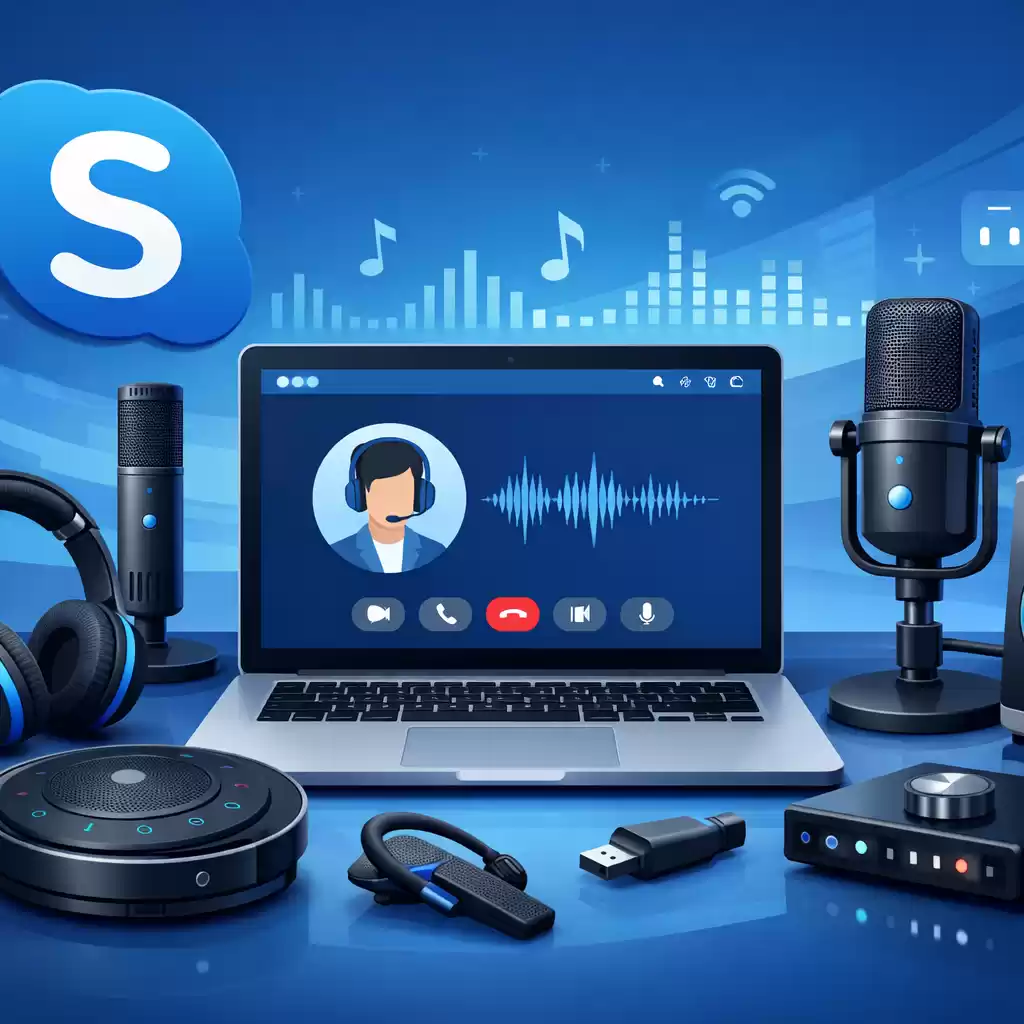 Skype支持的高清音频设备推荐榜单，skype音乐