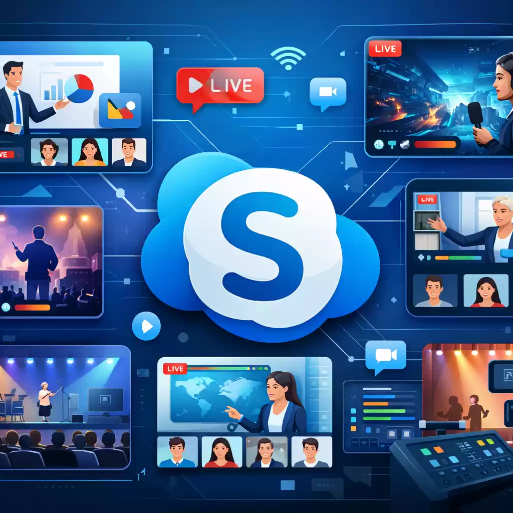 Skype直播功能应用场景全解析,skype live cid-Skype官网