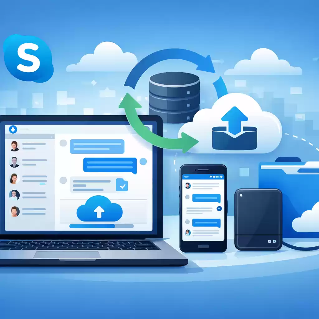 Skype聊天记录备份与恢复全流程,skype如何恢复聊天记录-Skype官网