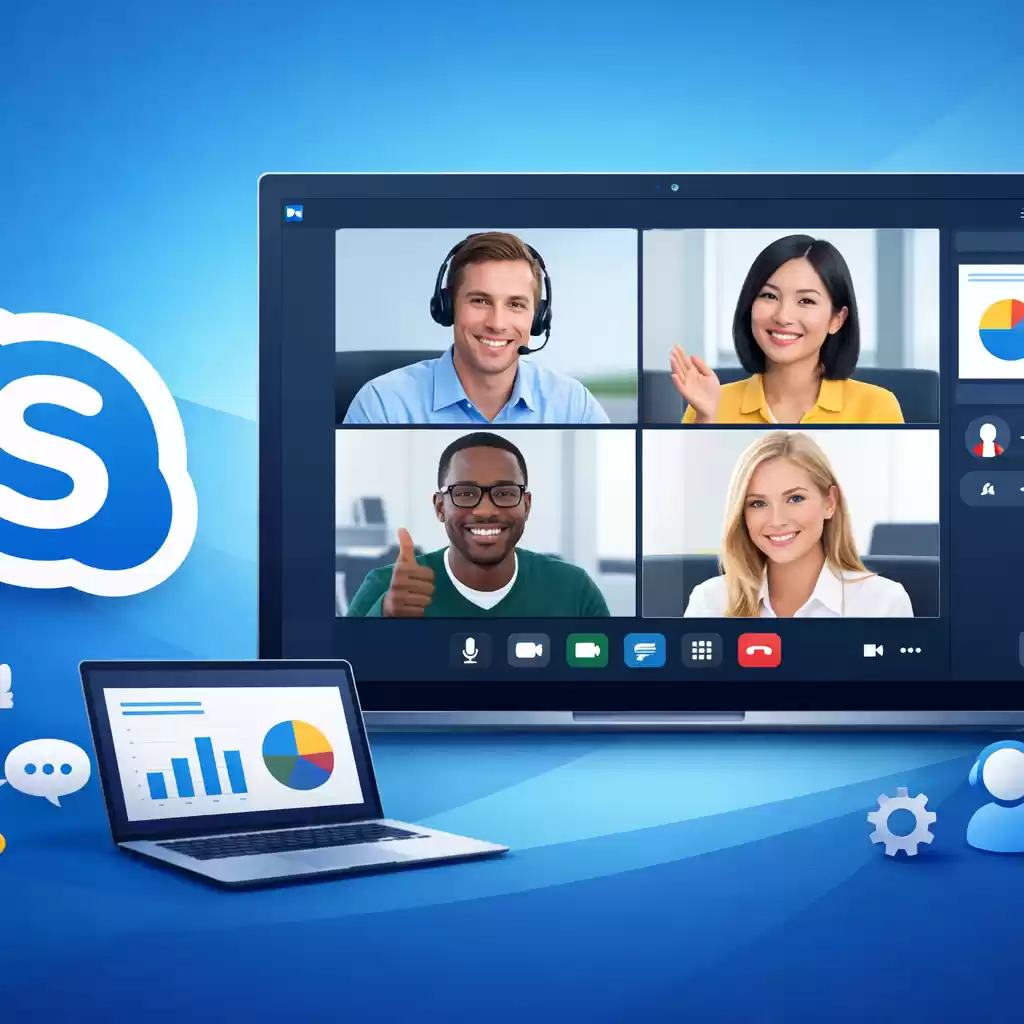 Skype视频会议中的互动技巧,skype网络会议-Skype官网