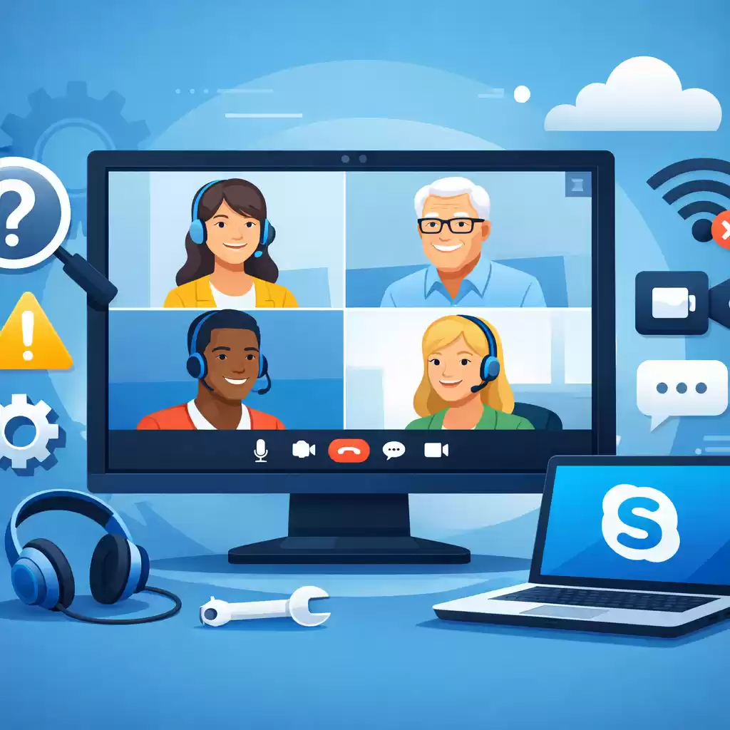 Skype视频会议的常见问题解决方案，skype 视频会议-Skype官网