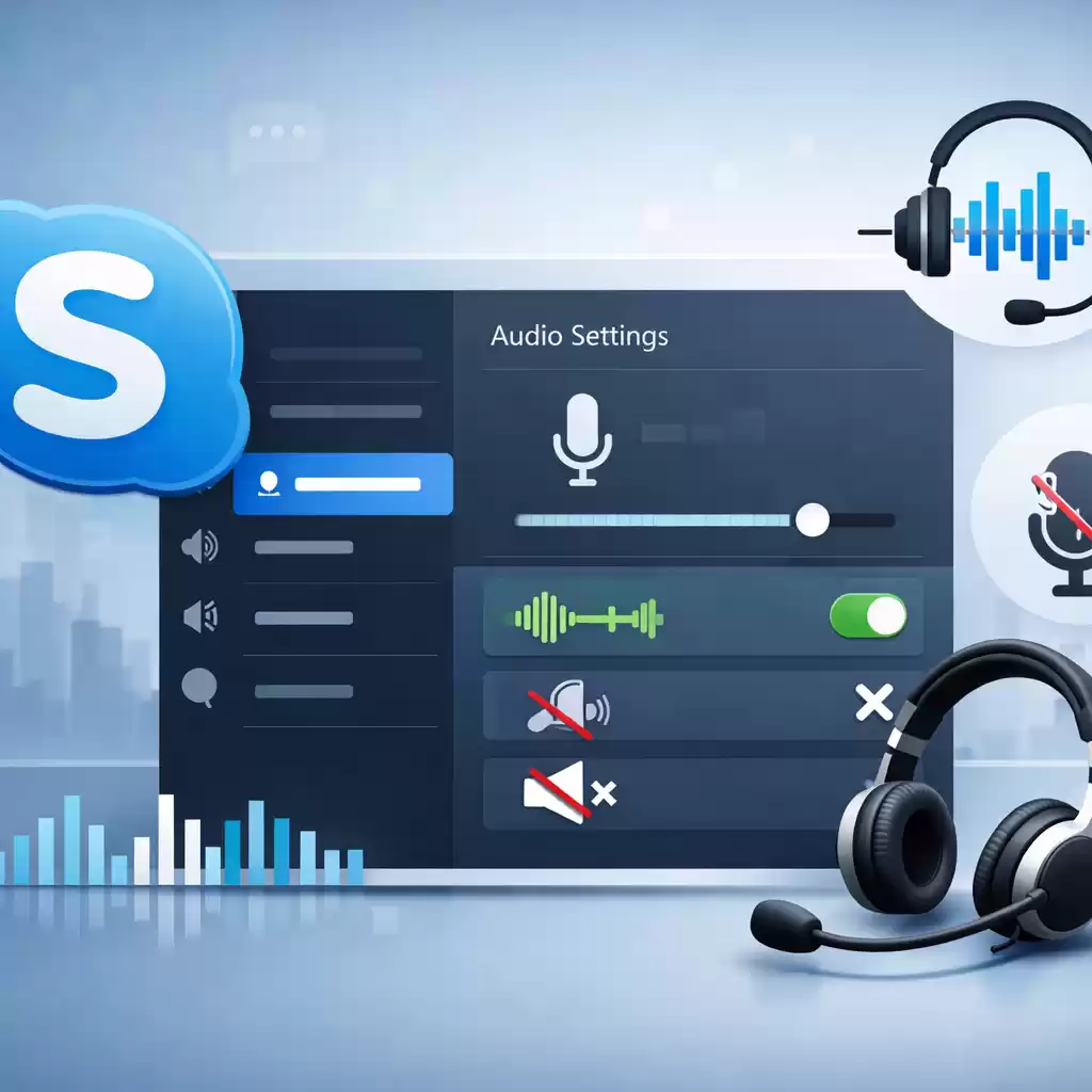 Skype语音通话中的降噪设置方法，skype语音设置禁用 ~ Skype官网-Skype官网
