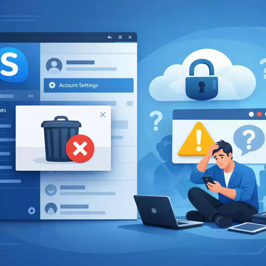 Skype账号注销详细步骤全解，skype不小心注销了怎么办-Skype官网