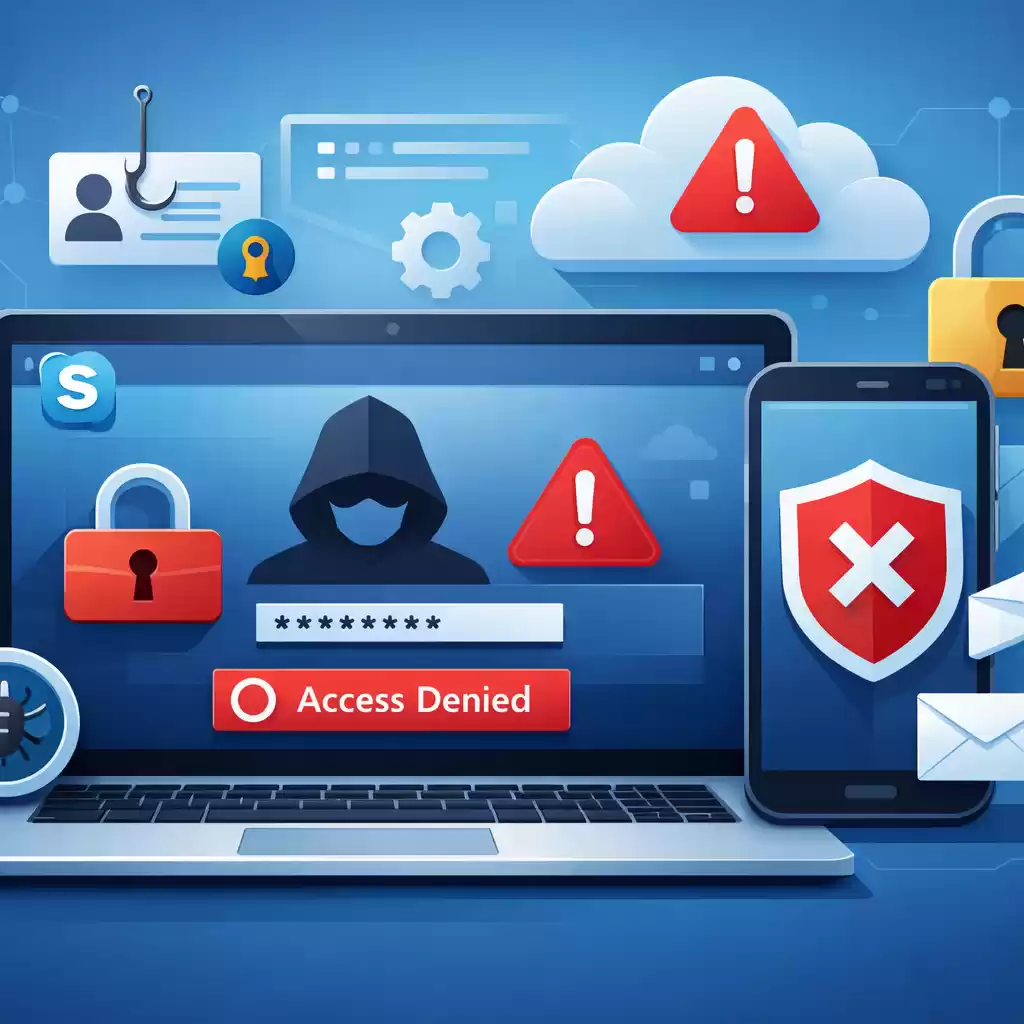 Skype账号被盗怎么办？应急措施，skype账户被阻止什么意思-Skype官网