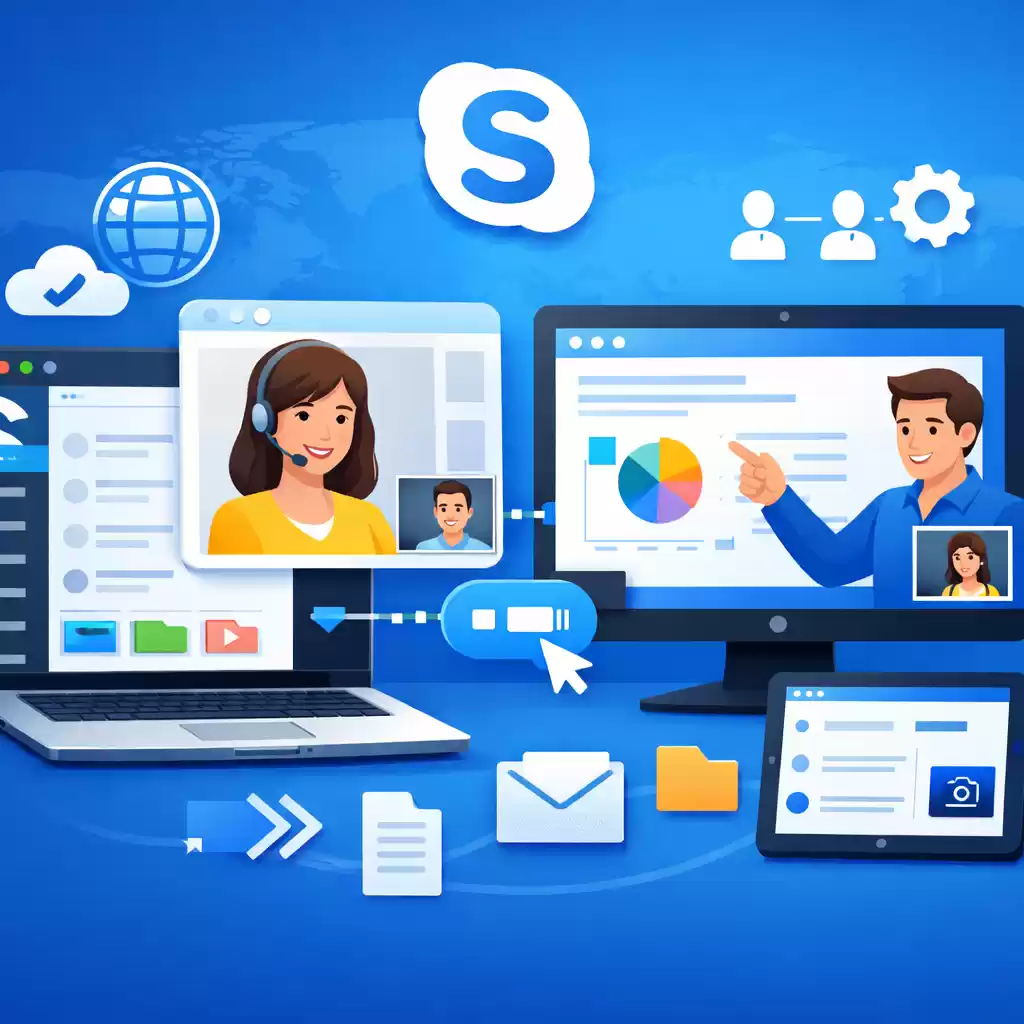 Skype在远程协作中的优势详解，skype 远程控制-Skype官网