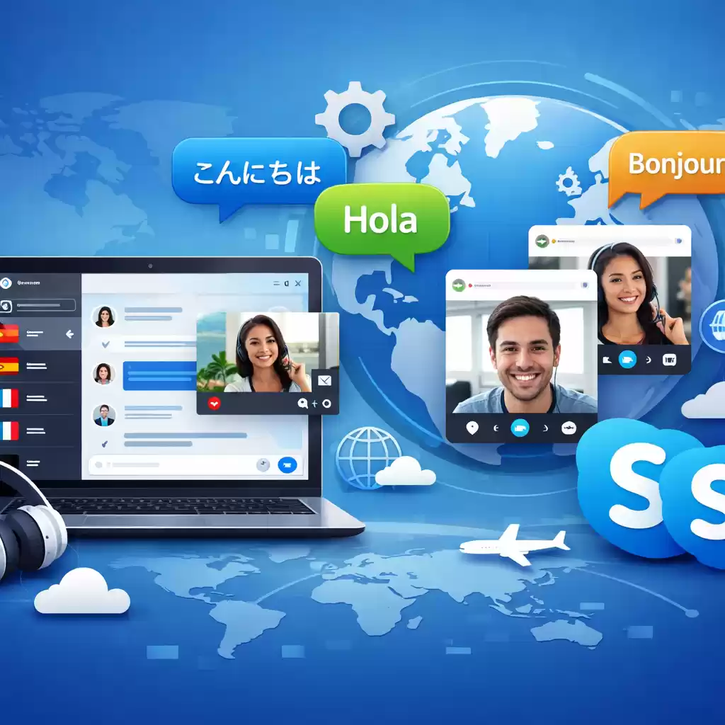 Skype多语言界面设置指南，skype怎么多开-Skype官网