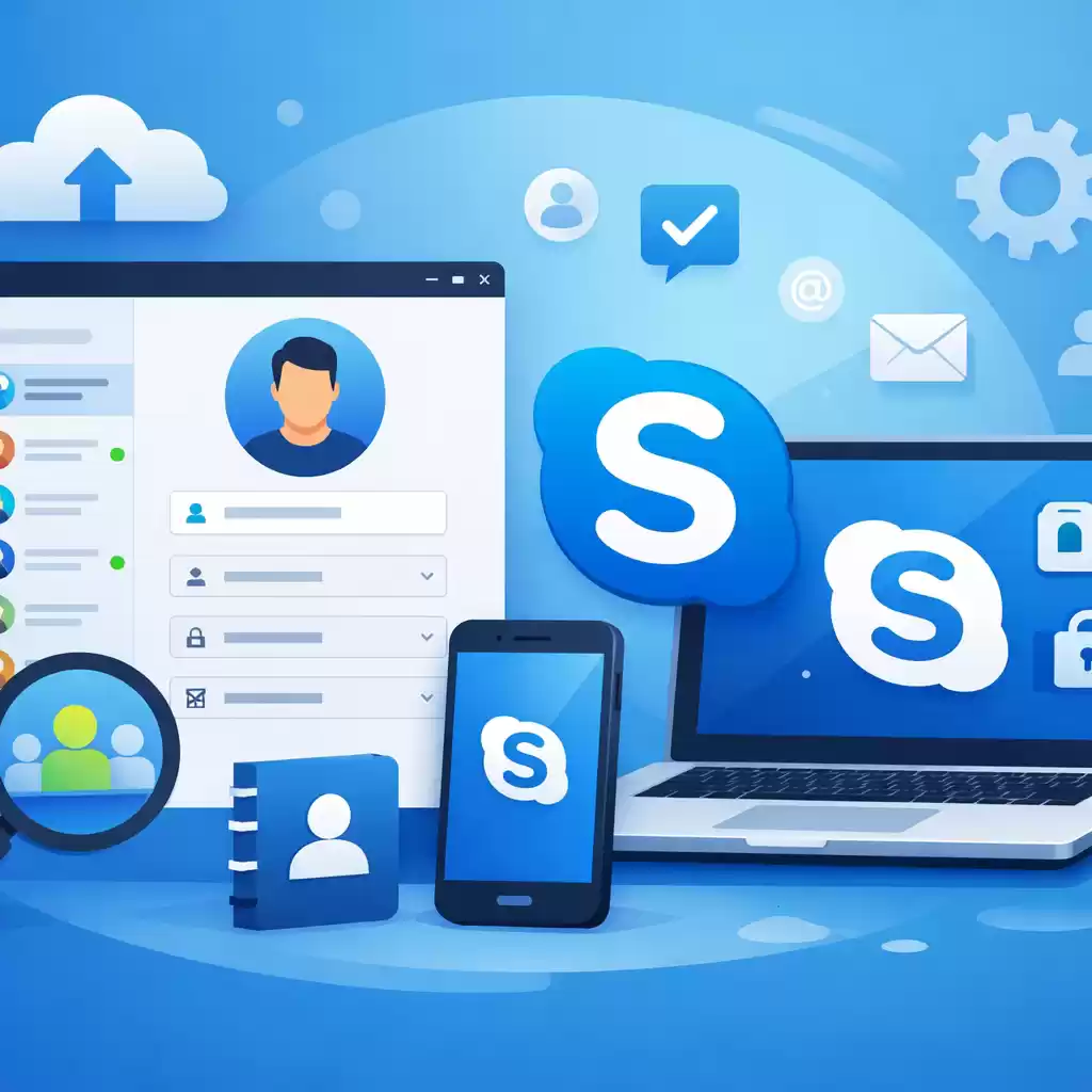 Skype如何高效管理联系人？，skype怎么设置账号-Skype官网