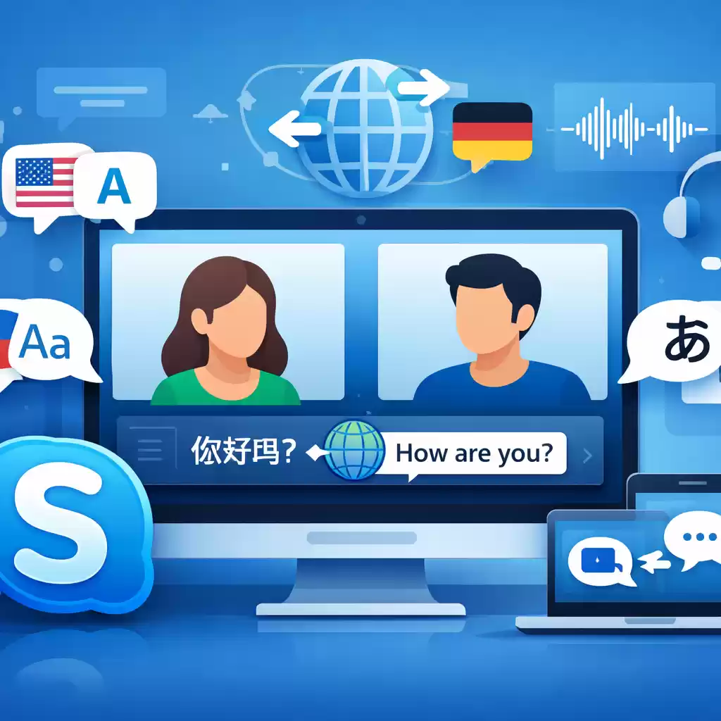 Skype支持的多国语言字幕实时翻译技巧,skype translate-Skype官网