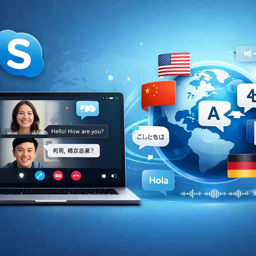 Skype支持的多国语言实时字幕翻译技巧，skype可以翻译中文吗-Skype官网