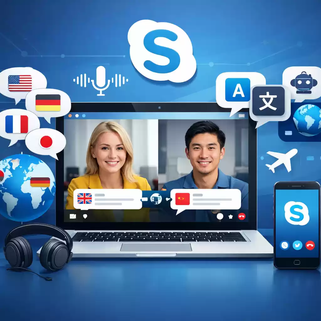 Skype支持的多国语言实时翻译功能，skype中国能用么-Skype官网