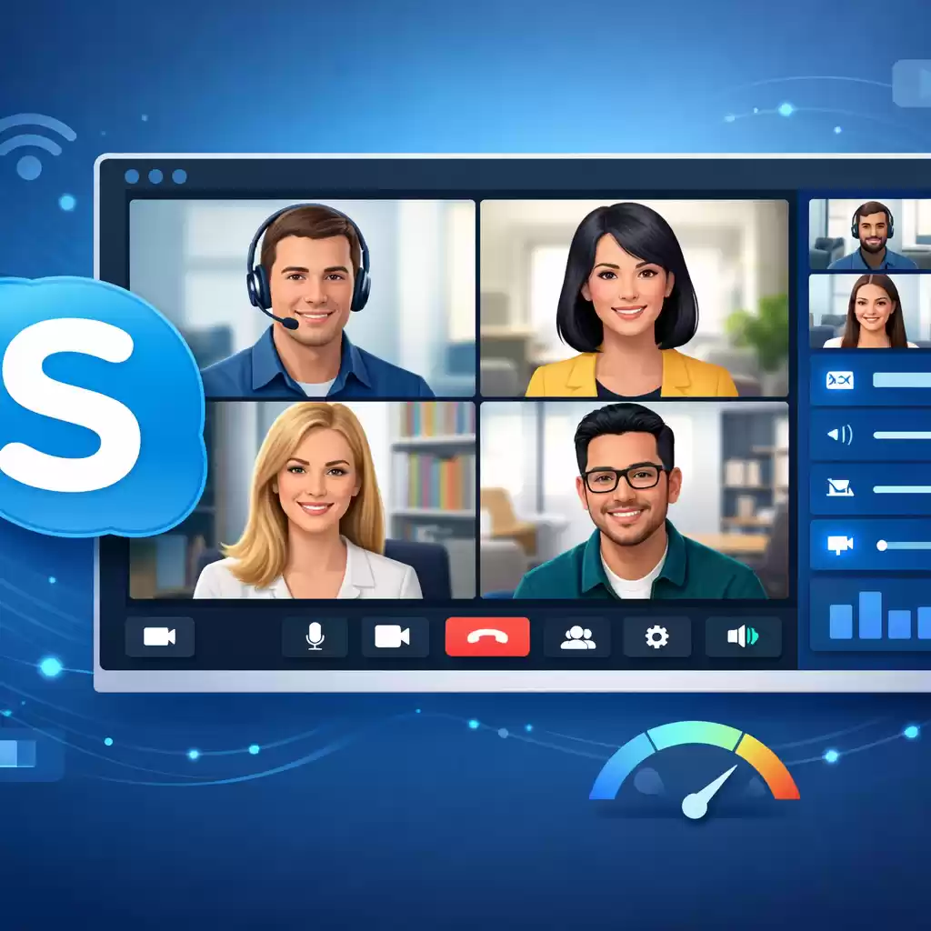 Skype支持的多用户高清视频流优化技巧，skype可以视频-Skype官网