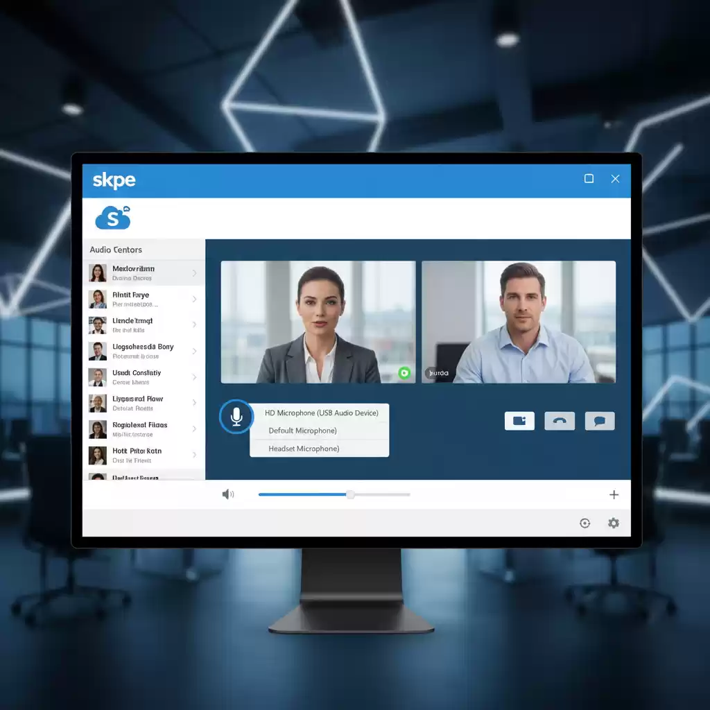 Skype支持的高清麦克风推荐，skype在哪里打开麦克风-Skype官网