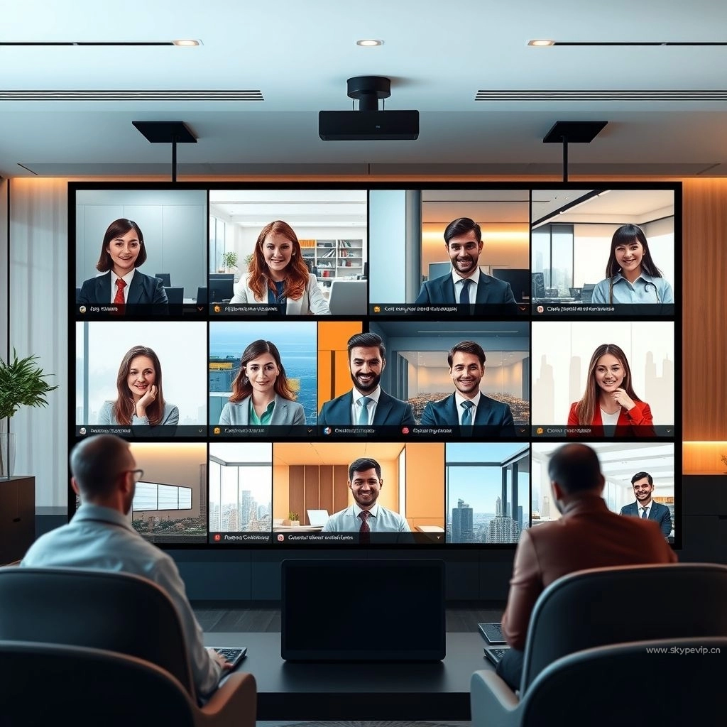 Skype支持虚拟背景，远程会议更专业，skype演示 ~ Skype官网-Skype官网