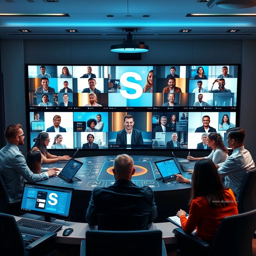 如何在Skype中组织并管理大型在线会议，如何在skype中组织并管理大型在线会议活动 ~ Skype官网-Skype官网