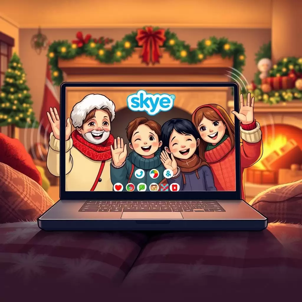 节日祝福通过Skype聊天送，声音传递更暖心-Skype官网